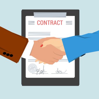 el sıkışma - arka plan sözleşme sayfası