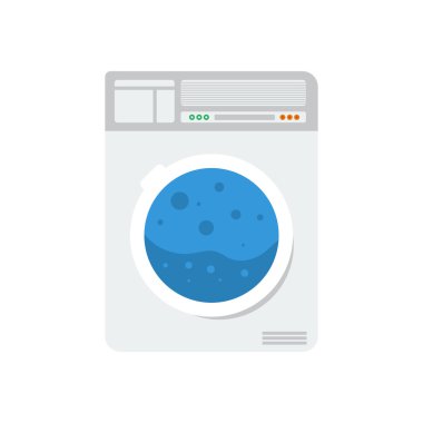 İzole çamaşır makinesi