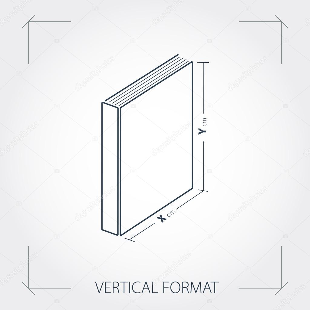Icon of vertical format photobook