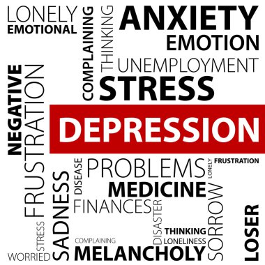 Kelimelerle yapılan depresyon kavramı