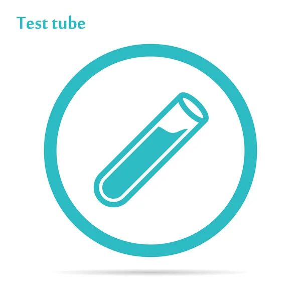 Tıp Icon hücre - tüp — Stok Vektör