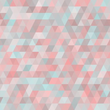 Geometrik üçgenler ile arka plan. Rasgele renkler