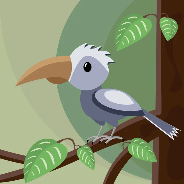 Ağaçtaki mavi kuş