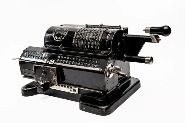 Aritmômetro mecânico - calculadora feita na URSS — Fotografia de Stock