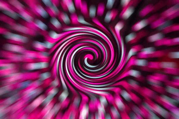 Astratto strisce colorate spin art — Foto Stock