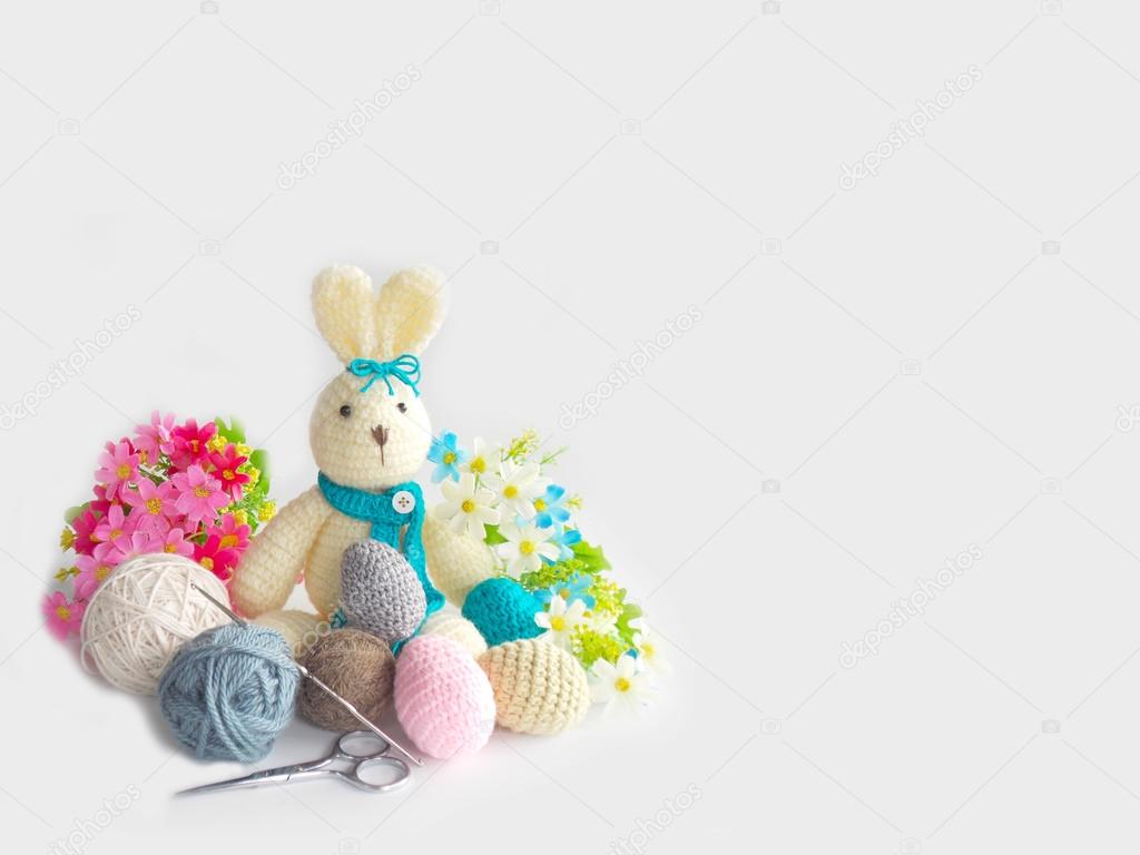 handmade rabbit doll