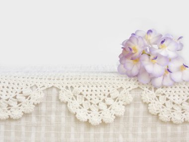 Beyaz arka plan üzerinde güzel mor orkide çiçek