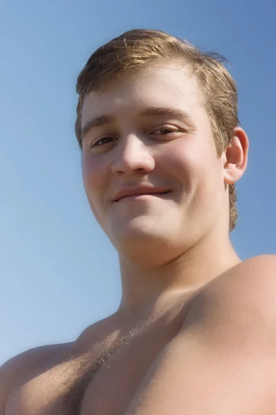 Smiling young man — Stock Photo, Image