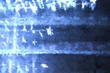 Işıklar ve garland stilize perdeler