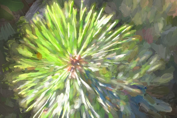 Yeşil fantezi orman