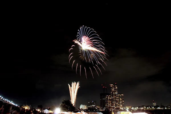 Fuegos artificiales, SETAGAYA TOKYO JAPÓN — Foto de Stock