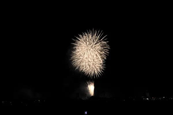 Fogos de artifício, SETAGAYA TOKYO JAPÃO — Fotografia de Stock