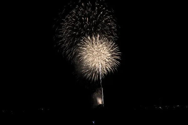 Tűzijáték, Setagaya Tokyo, Japán — Stock Fotó