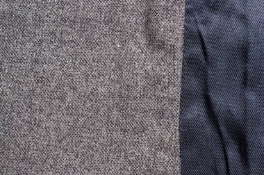 Bu resim, çeşitli tasarım uygulamaları için ideal iki farklı kumaş dokusunun ayrıntılı görünümünü gösterir.