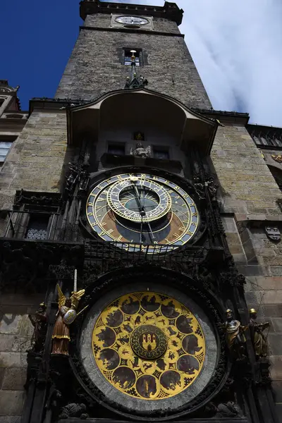 Prague Old Town Clock Tower, Tsjechië — Stockfoto