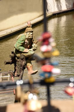 Prag şehir, Charles Köprüsü ve çevresinde görünümü, Çek Cumhuriyeti