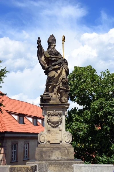 Praga City, Charles Bridge e em torno de vista, República Checa — Fotografia de Stock