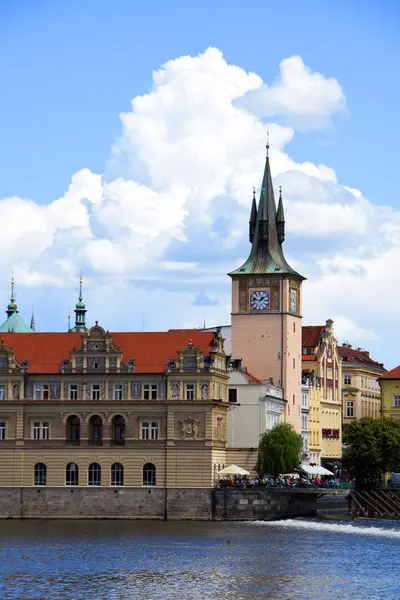 Prag Stadt, Karlsbrücke und Umgebung, Tschechische Republik — Stockfoto