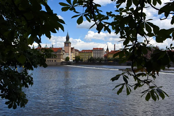 Prague City, Karlsbron och runt Visa, Tjeckien — Stockfoto