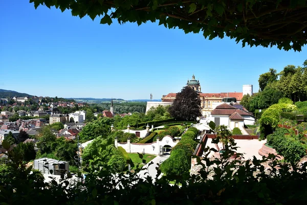 Vista de la ciudad de Melk, Austria —  Fotos de Stock