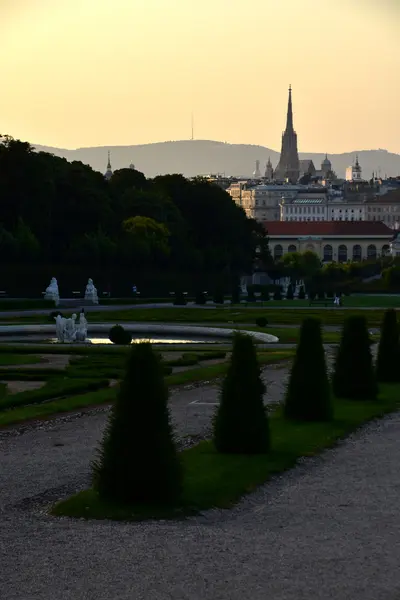 Lugares hermosos de la ciudad de Viena, Austria — Foto de Stock