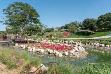 Dubai, Birleşik Arap Emirlikleri 22 Ocak 2021 Dubai Safari Parkı (Dubai Hayvanat Bahçesi))