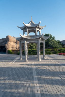 Dubai, Birleşik Arap Emirlikleri 22 Ocak 2021 Dubai Safari Parkı (Dubai Hayvanat Bahçesi), Al Warqa 'da yer alan Eko-Arkadaş Parkı 2500 civarında hayvana ve yaklaşık 250 türe sahiptir..