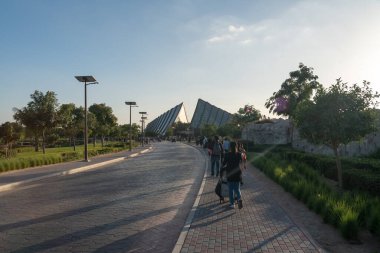 Dubai, Birleşik Arap Emirlikleri 22 Ocak 2021 Dubai Safari Parkı (Dubai Hayvanat Bahçesi))