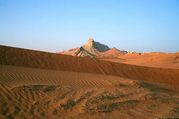 Área Deserto Sharjah Dos Lugares Mais Visitados Para Roading Por — Fotografia de Stock