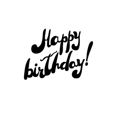 mutlu doğum günü kutlama.