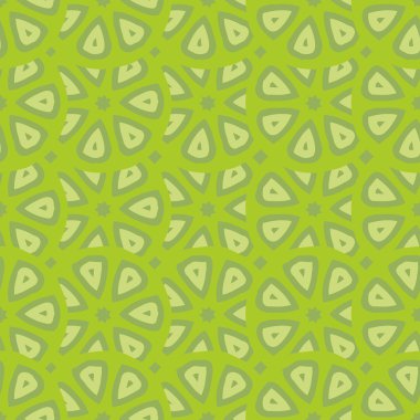 Soyut narenciye meyve kesim ile sorunsuz vektör desen.