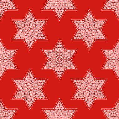 Star of David seamless modeli