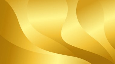 Bright gold abstract luxury wave background. Elegant metallic design style for templates, banners, cards, covers, sales, business, events, awards, websites, pages, and more