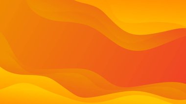 Soyut turuncu-sarı gradyan arkaplan, modern dinamik sıvı duvar kağıdı, satış, reklam, iş, sunumlar, web siteleri, sayfalar ve daha fazlası için afiş arkaplanı
