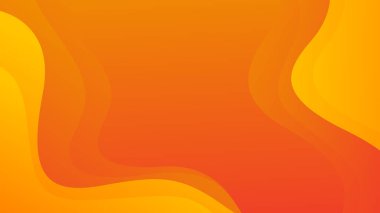 Soyut turuncu-sarı gradyan arkaplan, modern dinamik sıvı duvar kağıdı, satış, reklam, iş, sunumlar, web siteleri, sayfalar ve daha fazlası için afiş arkaplanı
