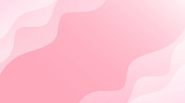 Abstract white-pink curve background, pink dynamic wallpaper with wave shapes. Template banner background for beauty products, sales, ads, pages, events, web, and more