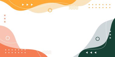 Abstract organic wave background with geometric elements in neutral colors, modern wallpaper, suitable for templates, sale banners, business ads, covers, websites, and pages