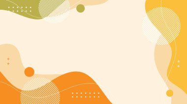 Pastel renklerde geometrik şekillere sahip soyut organik dalga arka planı, pankart, iş ilanları, sunumlar, web ve sayfalar için uygun modern minimalist duvar kağıdı