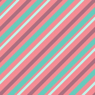 Çapraz çizgilerin dekoratif, pürüzsüz desen vektörü. Soyut pembe çizgili desen. Tebrik kartı, davetiye, duvar kağıdı, ambalaj kağıdı, kumaş, ambalaj için sonu gelmeyen illüstrasyon