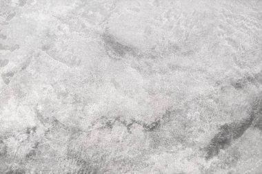 Parlatılmış beton arka plan dokusu. Eski gri beton doku. Boş beton duvar ya da zemin arka planı. Özet arkaplan, üst görünüm, kopyalama alanı.