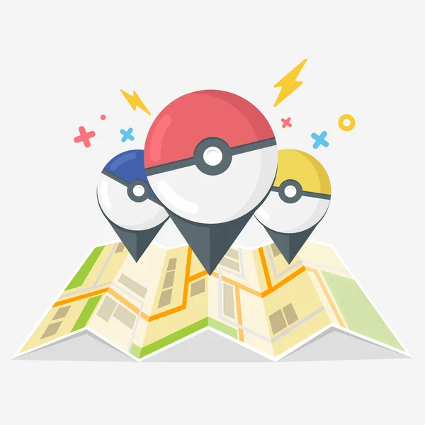 Download Pokemon, Pokeball, Pokemon Go. Royalty-Free Vector