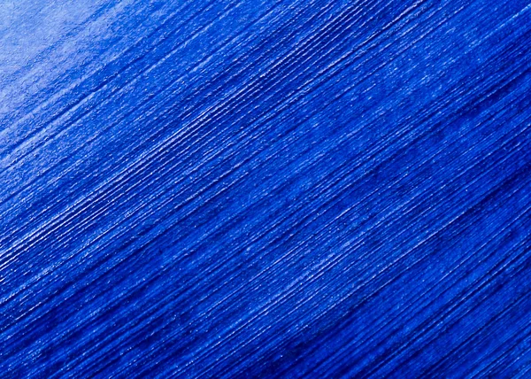 Fond acrylique texturé bleu vif — Photo