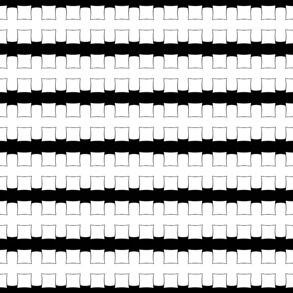 Patrón geométrico abstracto blanco y negro — Vector de stock