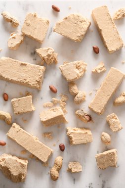 Çekirdekten yapılmış tatlı helva..