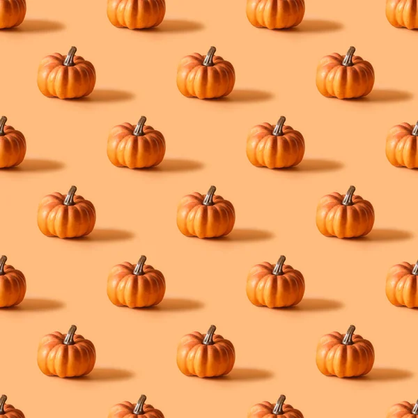 Halloween nahtlose Muster von Kürbis für Tapete oder Packpapier. — Stockfoto