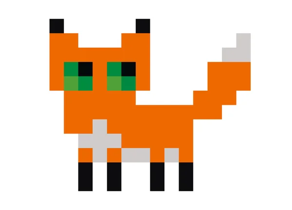 Kırmızı piksel fox