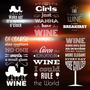 Alıntı tipografik arka planlar koleksiyonu