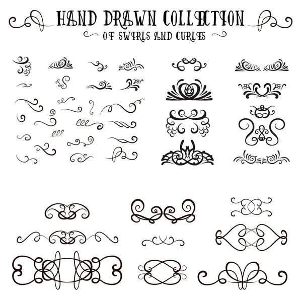 Vector collection of decorative oriental and classical elements — Stock Vector