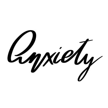 Harfleri izole edilmiş vektör eli. Kart, poster, afiş, tişört, rozet, yama için baskı şablonu.