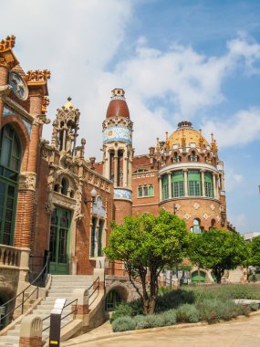 Hastane Kutsal haç ve Saint Paul, Barcelona, İspanya.